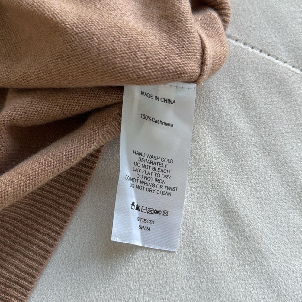 QUINCE Cashmere Tee Size M - Picture 10 of 10